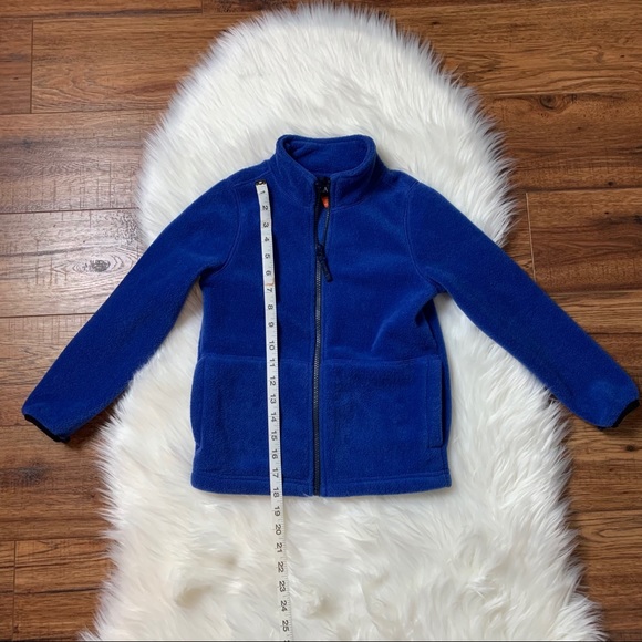 The Children Place Boys Blue Fleece Sweater/Marvel - Picture 4 of 8